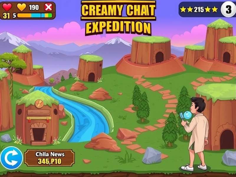 Creamy Chaat Expedition Game Screenshot